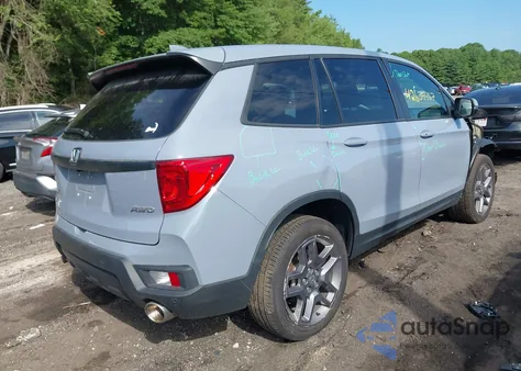 2023 Honda Passport Awd Ex-L из США, поврежденный, VIN 5FNYF8H57PB031810